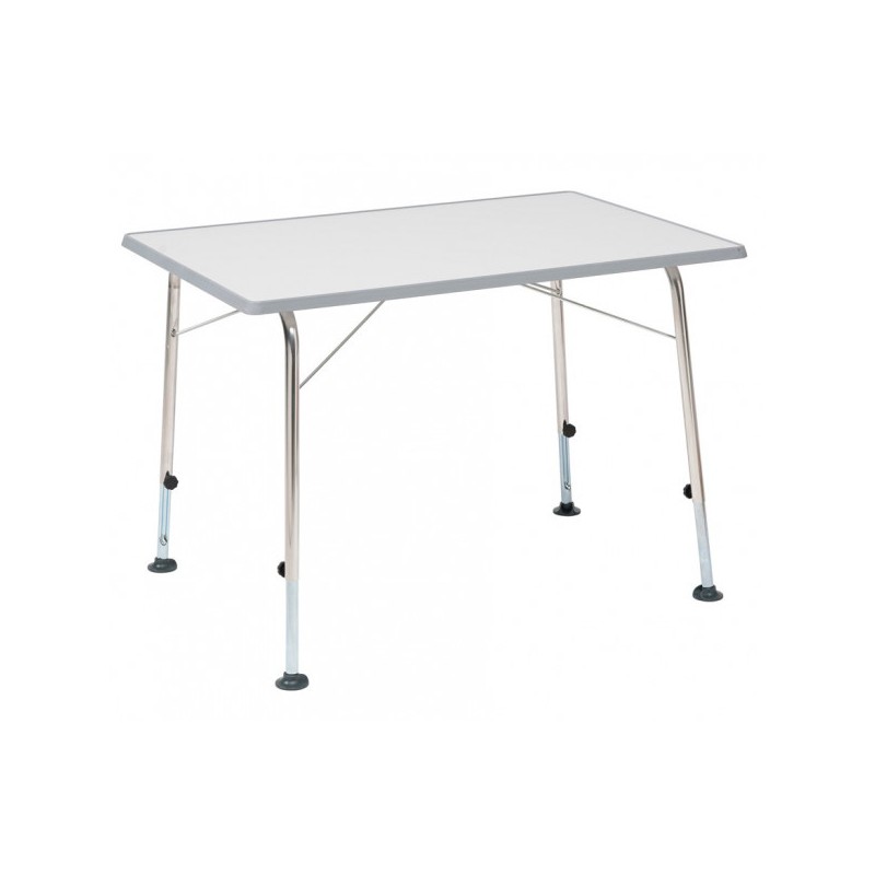 Mesa de camping Dukdalf Stabilic 2 gris claro 100 x 68 cm