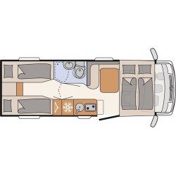 Dethleffs Globebus I 6 GT