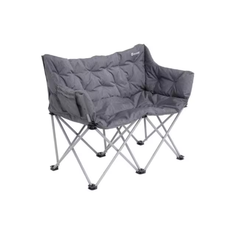 Sofá plegable Outwell Sardis Lake, 125x57cm, gris