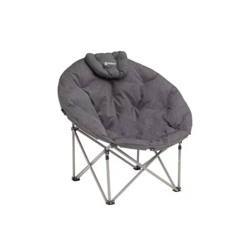 Outwell Silla plegable Kentucky Lake, 104x70x94cm, gris