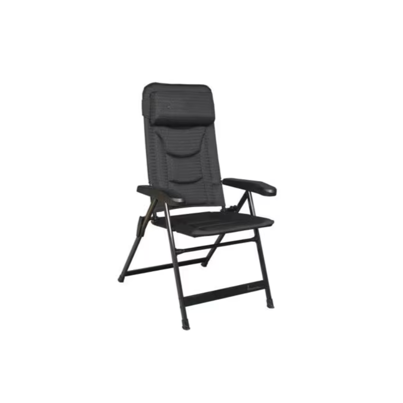 Silla de camping Isabella Bele, negra