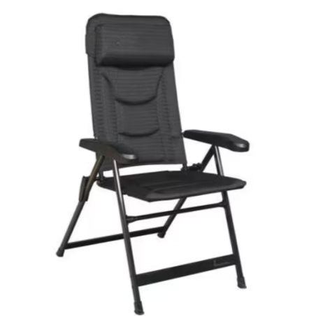 Silla de camping Isabella Bele, negra