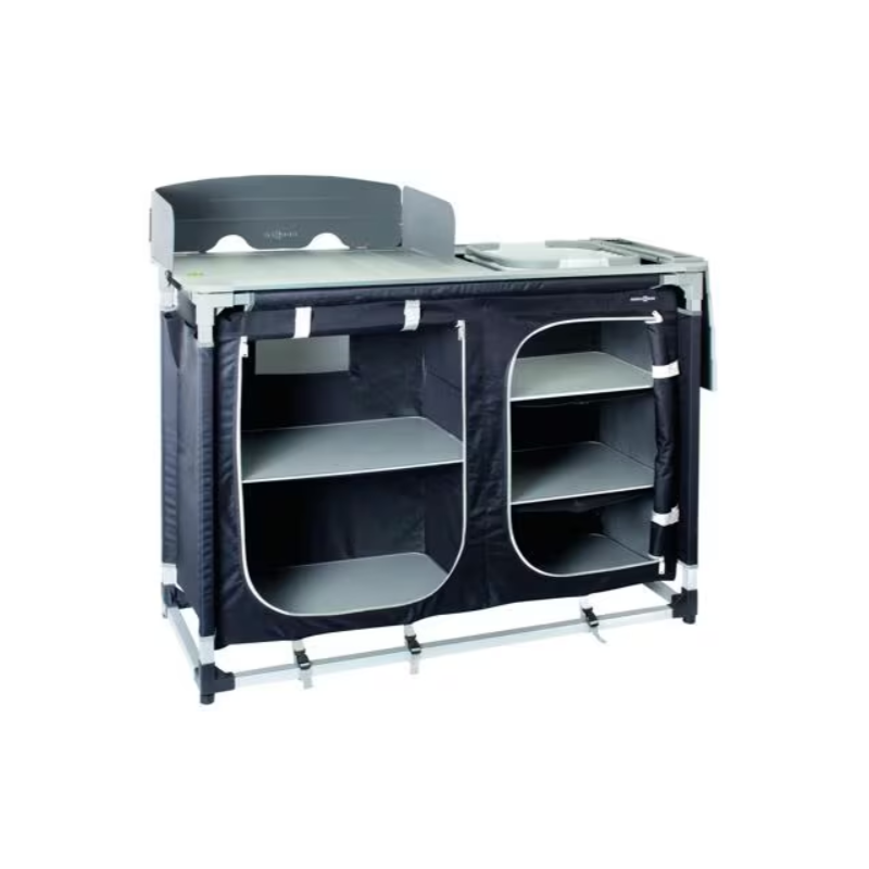 Brunner Azabache CTW Cocina de camping cuadrada HWT, 110x48x118cm