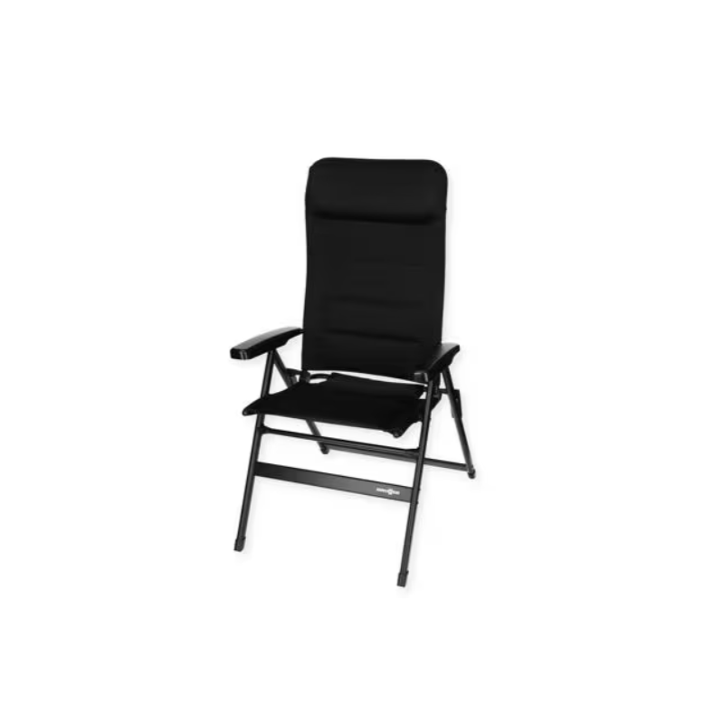 Brunner Aravel Silla de camping 3D, negro, grande