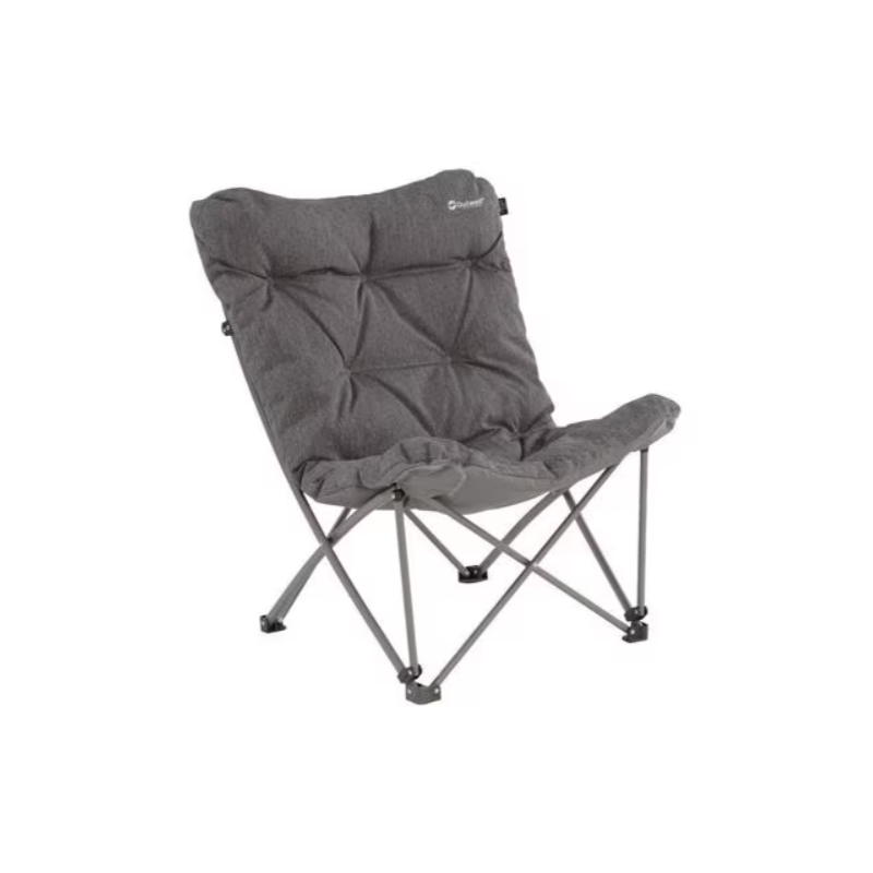 Outwell Fremont Lake silla plegable, 75x59x92cm, gris