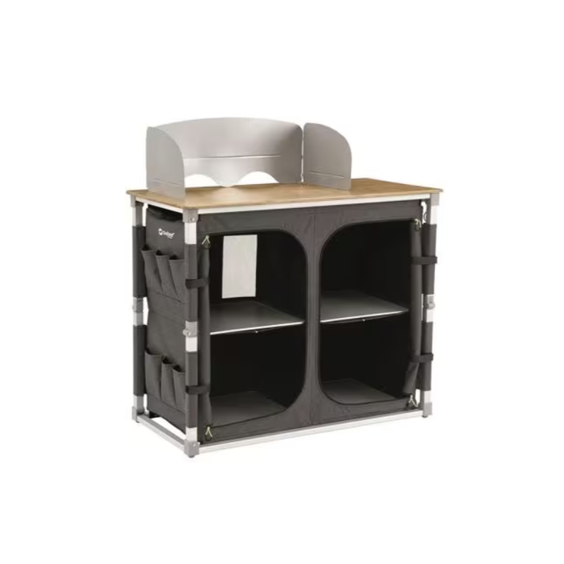 Outwell Padres mueble de cocina, gris, 100x49x82cm