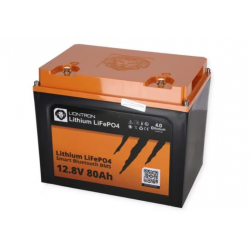 Batería de litio Liontron, 12,8V, 80Ah, con BMS, BT 4.0