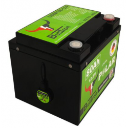 Batería de litio BullTron Polar, incluido Smart BMS con aplicación Bluetooth, 80Ah/1024Wh