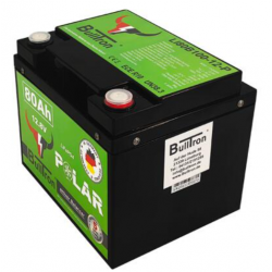 Batería de litio BullTron Polar, incluido Smart BMS con aplicación Bluetooth, 80Ah/1024Wh