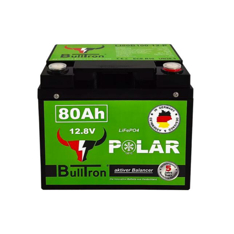 Batería de litio BullTron Polar, incluido Smart BMS con aplicación Bluetooth, 80Ah/1024Wh