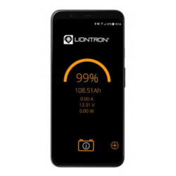 Batería de litio Liontron LXArctic, debajo del asiento, 12,8V, BMS, BT 4.0, 150Ah