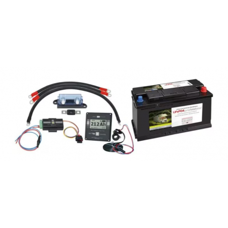 Batería de litio Büttner Elektronik PowerUnit III, 12 V, 120 Ah