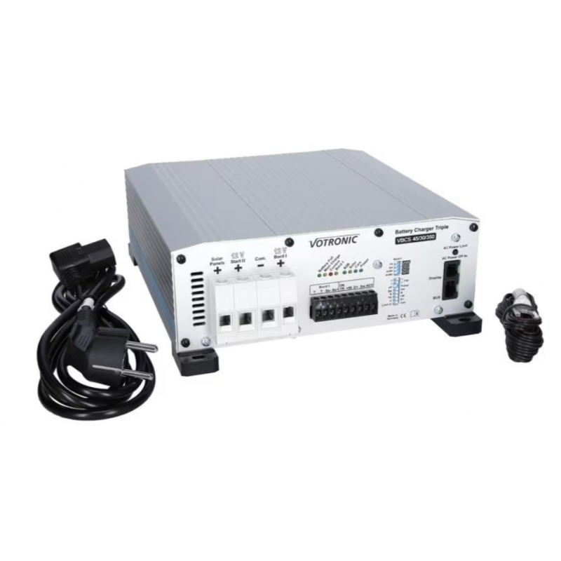 Cargador de batería triple Votronic VBCS, 45/30/350