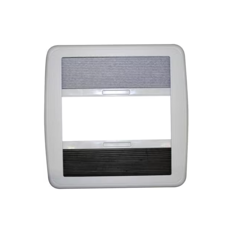 Marco interior Dometic (blanco crema) completo con persianas enrollables - Repuesto