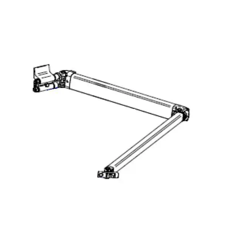 Brazo articulado izquierdo desde toldo de 3 m de longitud - Repuesto Thule para tipo 5200