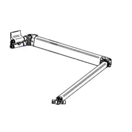 Brazo articulado izquierdo desde toldo de 3 m de longitud - Repuesto Thule para tipo 5200