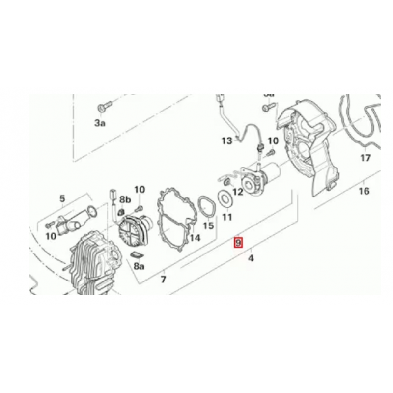 Cámara de quemador, completa - Repuesto Truma para calefactores combinados