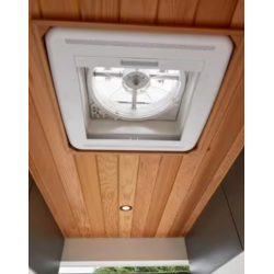 Maxxair Maxxfan Deluxe capota de techo, 40x40cm, negro