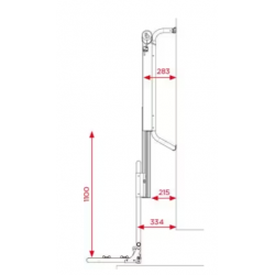 Portabicicletas estándar Br-Systems Bike-Lift, 2 bicicletas / bicicletas eléctricas