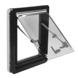 Ventana de ventilación Carbest Classic, vidrio acrílico, 700x400mm