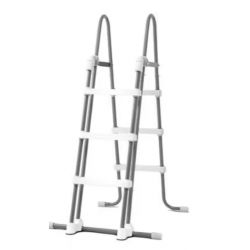 Juego de piscina Intex Prism Frame, rectangular, gris claro, incl. bomba de filtración, 400x200x122cm