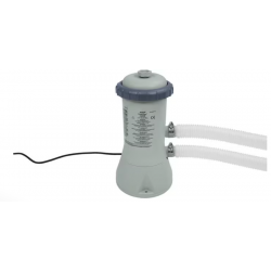 Juego completo de piscina Intex Prism Frame, redonda, incluye bomba de filtración, gris claro, 427x107cm