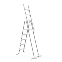 Intex Ultra XTR Frame Pool Set Completo, Cuadrada, Incluye Bomba Depuradora de Arena, Antracita, 975x488x132cm