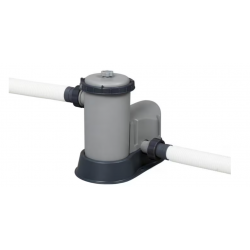 Juego completo Bestway Steel Pro Max Pool, redondo, incluye bomba depuradora, gris claro, 549x122cm