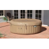Bañera de hidromasaje Intex PureSpa Bubble Therapy, 196x71cm, beige