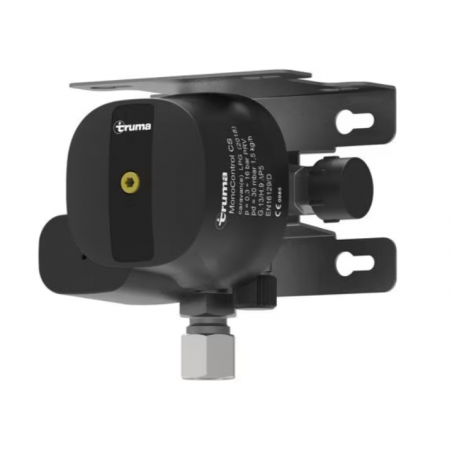 Regulador de presión de gas Truma MonoControl CS evo, 30mbar, 10/8mm