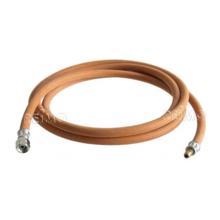 Manguera de gas de media presión GOK, goma, 1/4" x STN, 300cm