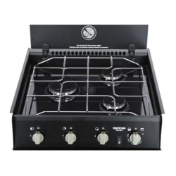 Combinación de horno/grill Thetford Triplex con vitrocerámica, 30 mbar