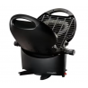 Parrilla de gas NomadiQ BBQ con encendido piezoeléctrico, 3,2kW, negra