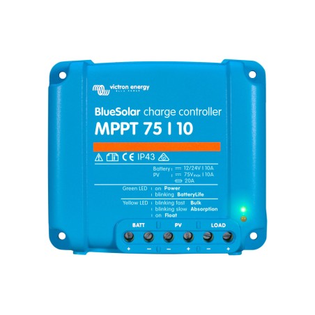 Victron BlueSolar MPPT 75/10 75V / 10A Solarladeregler