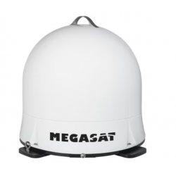 Megasat Campingman Sistema satélite ecológico portátil, blanco