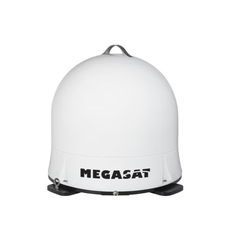 Megasat Campingman Sistema satélite ecológico portátil, blanco