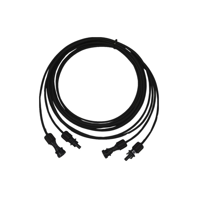 Sunset Verlängerungskabel 5 m (+/-) mit MC 4 kompatiblem Stecker