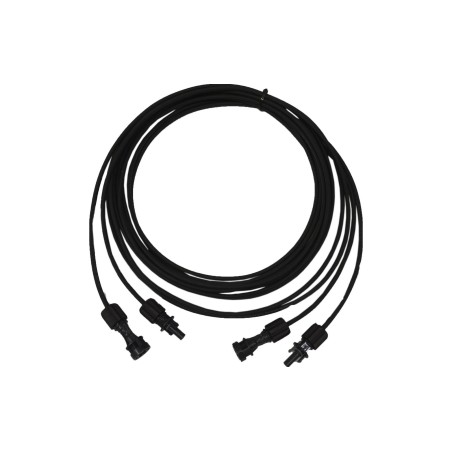 Sunset Verlängerungskabel 5 m (+/-) mit MC 4 kompatiblem Stecker