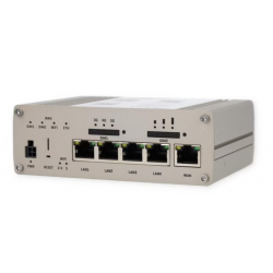 Selfsat MWR 5550 Conjunto completo de router de Internet 4G/LTE/5G y WLAN hasta 3,3 Gbps, incluida antena de techo 5G