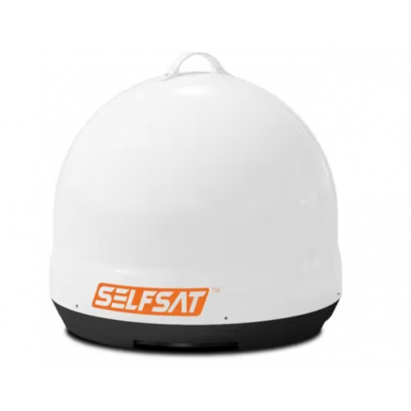 Sistema satélite Selfsat Snipe Mobil Camp Direct, LNB individual, blanco