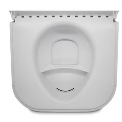 Inodoro compostero compacto OGO® con agitador eléctrico, 12V, (versión 2023)