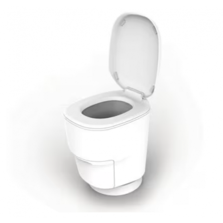 Inodoro Clesana C1 con base redonda, blanco