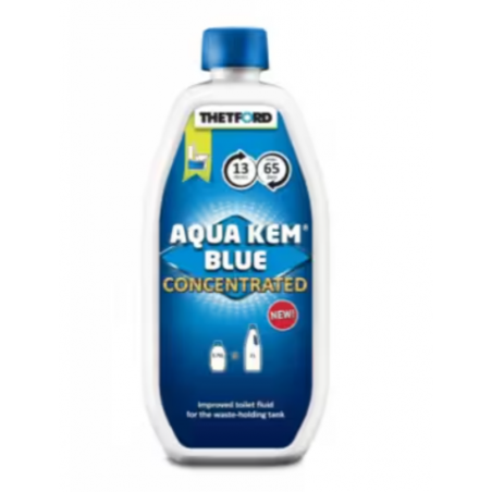 Thetford Aqua Kem Blue aditivo para inodoro concentrado estándar, 780 ml