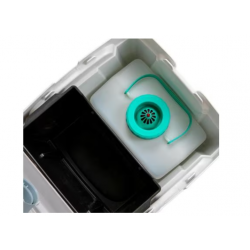 TROBOLO Inodoro de separación WandaGO, 6,5l+4,6l, altura 310-490mm