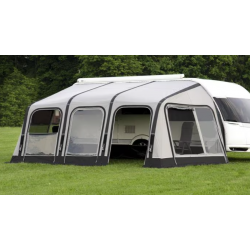 Toldo de viaje Westfield Ceres, (tamaño 11) 1051-1085 cm, con postes Airtube