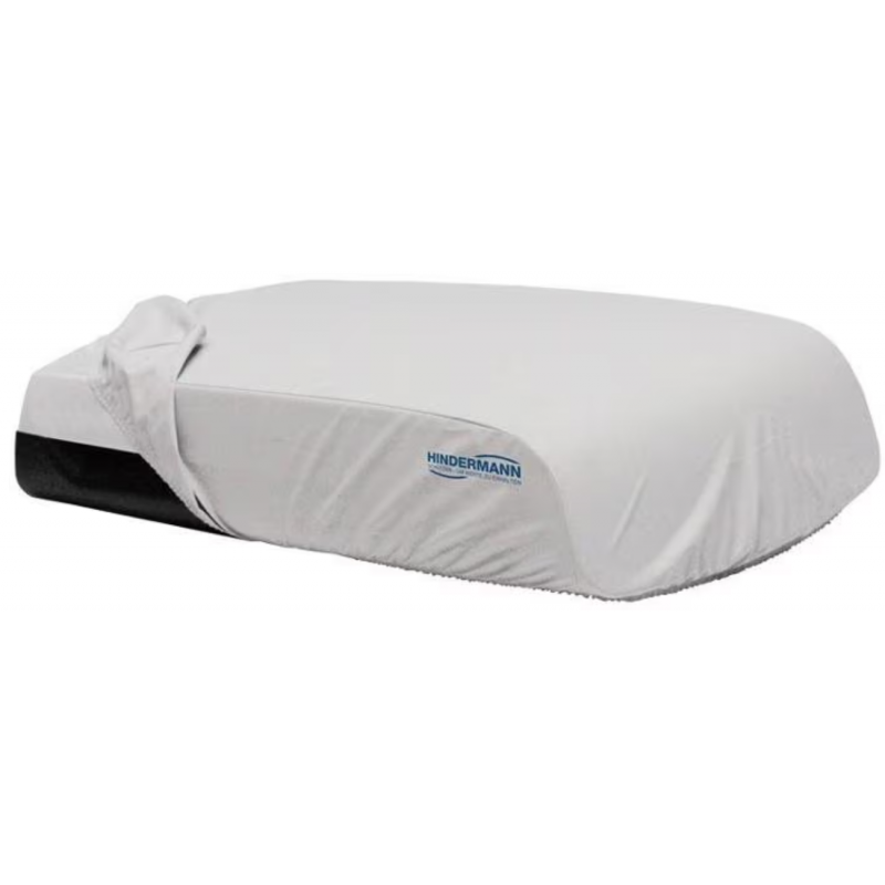Funda protectora Hindermann para sistema de aire acondicionado de techo Truma Aventa Compact / Compact Plus, gris seda