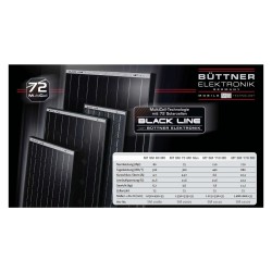 Módulo solar Büttner MT-SM170 Black Line 170 W