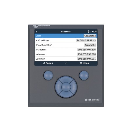 Surveillance/fonctionnement Victron Color Control GX
