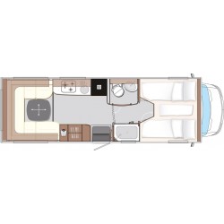 Concorde Cruiser 791 RL SUV 4x4 Iveco Daily