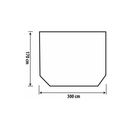 Bandeja de piso Berger para Pontina-L